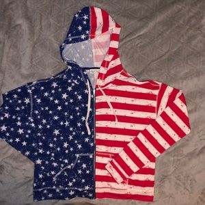 Women’s American flag jacket
